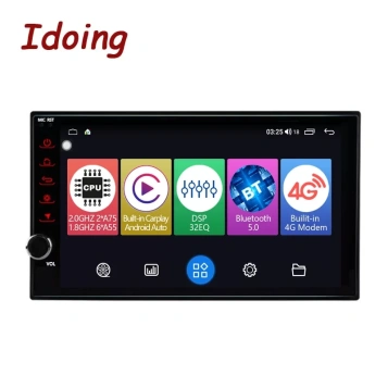 Idoing 9 inch/10.2 inch Car Stereo Intelligent System Head Unit For  Universal Audio Radio Multimedia Player Navigation GPS Bluetooth